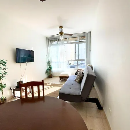 Apartamento no centro ao lado da praia com serviço de praia e perto do shopping-2